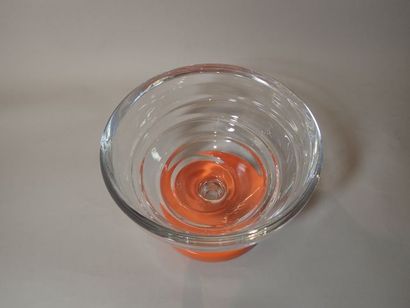 BACCARAT. Coupe en cristal, modèle Hypnos,...