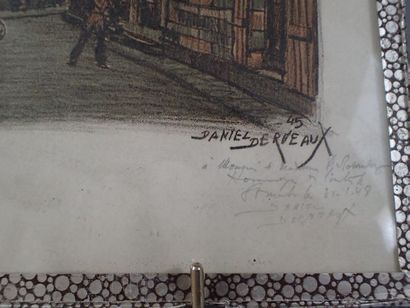 DANIEL DERVEAUX (1914-2010). Ensemble de...