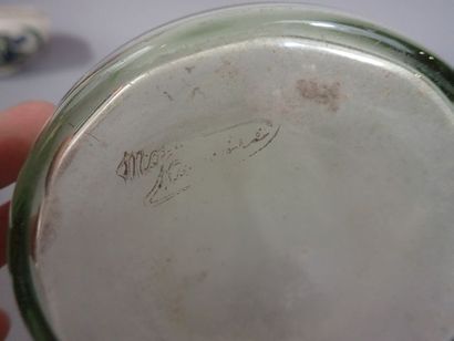 MOSER à Karlsab, vase soliflore en verre...