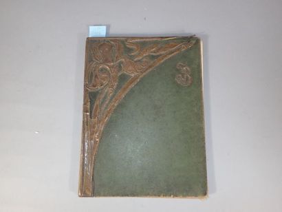 EROTICA. Ensemble de 9 estampes collées sur...