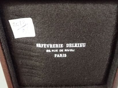 DELRIEU Orfèvrerie 89 rue de Rivoli Paris....