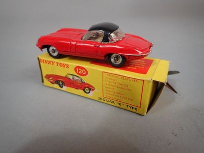 DINKY TOYS GB. Réf. 120. Jaguar type E. Usures....