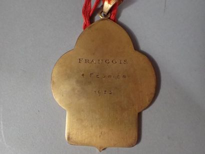 JACQUOT à Nancy, Médaille 