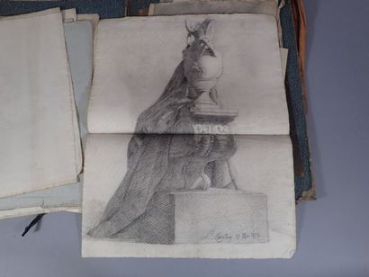 MOUTON Léon (fin du XIXe -début XXe), ensemble...