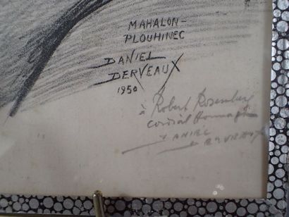 DANIEL DERVEAUX (1914-2010). Ensemble de...
