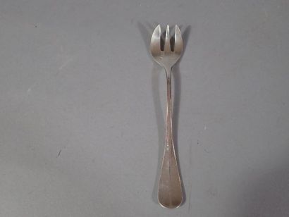 BOULENGER, 12 fourchettes à huitre 13,5 cm....