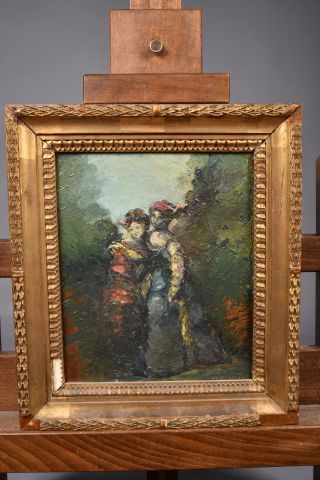 Adolphe MONTICELLI (1824-1886), dans le goût...