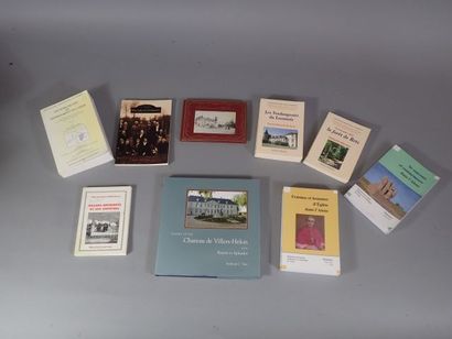REGIONALISME. Ensemble de 40 livres en grande...