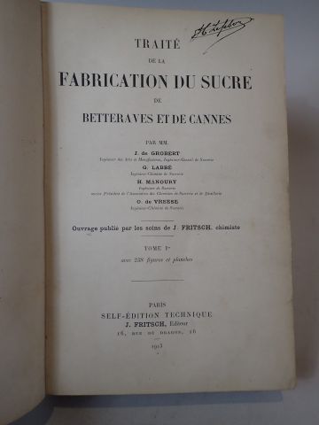 J. DE GROBERT, G.LABBE, H.MANOURY, O.de VREESE....