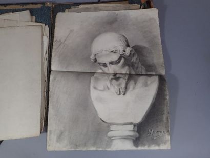 MOUTON Léon (fin du XIXe -début XXe), ensemble...