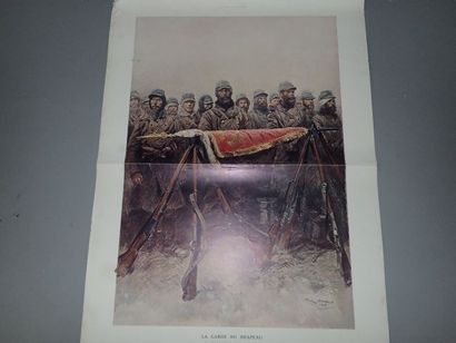 Ensemble de 26 estampes provenant de 