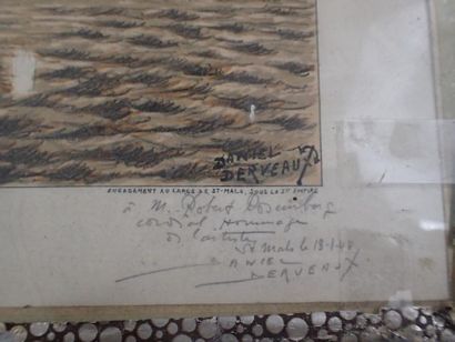 DANIEL DERVEAUX (1914-2010). Ensemble de...