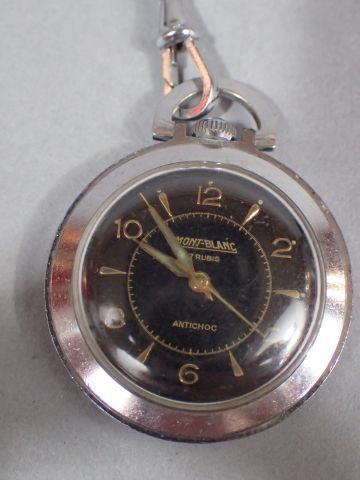 *MONT-BLANC montre de poche, avec boitier...