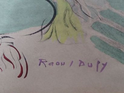 Raoul DUFY ( 1877-1953) 