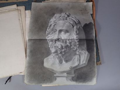 MOUTON Léon (fin du XIXe -début XXe), ensemble...