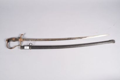 Prusse. Sabre d'officier de fusiliers. Belle...