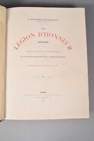 « La Légion d’Honneur 1802-1900 » par L....