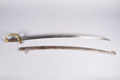 France. Sabre de cavalerie légère, troupe,...