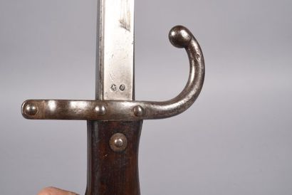 France. Baïonnette modèle 1874 pour fusil...