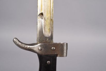 France. Baïonnette modèle 1892/15 pour mousqueton...