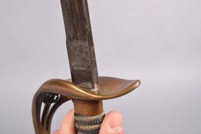 Sabre Würtembergeois d’officier d’infanterie...