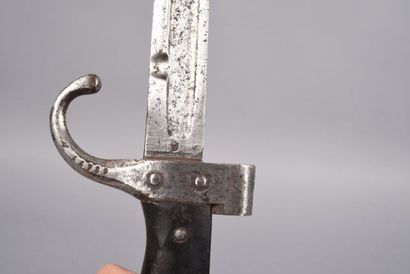 France. Baïonnette modèle 1892 pour mousqueton...