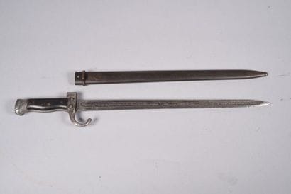 France. Baïonnette modèle 1892 pour mousqueton...