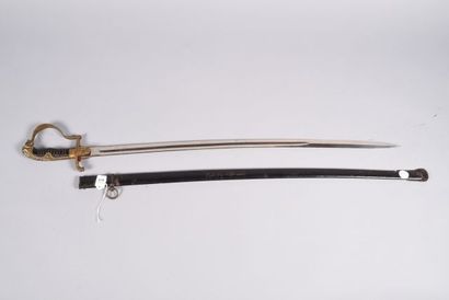 Sabre prussien d’officier d’artillerie, Monture...