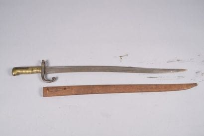 Baïonnette française modèle 1866. Chassepot...