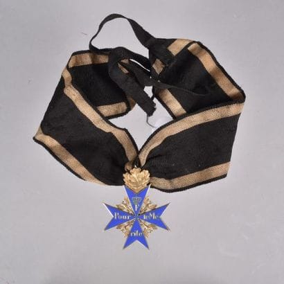 Prusse. Croix pour le Mérite, en vermeil...