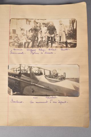 Album photo du Pilote Lucien FOUILLARD. Escadrille...