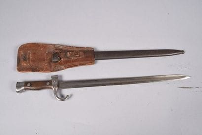 France. Baïonnette modèle 1892 pour mousqueton...