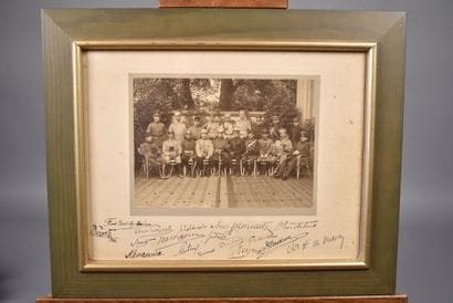 « Attachés militaires pendant les manœuvres...