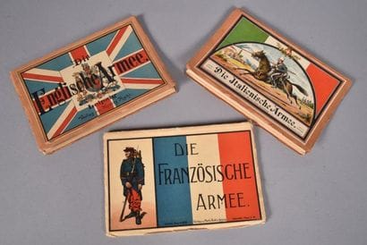 3 fascicules allemands illustrés sur les...