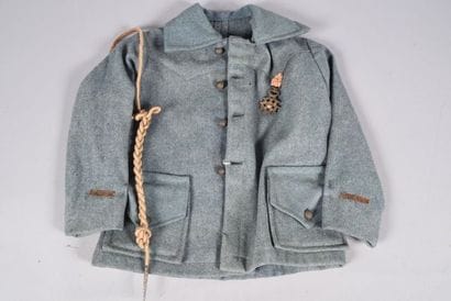 Veste bleu-horizon pour enfant de soldat...