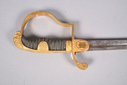 Prusse. Sabre d'officier de dragons ou de...