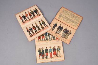 3 fascicules allemands illustrés sur les...