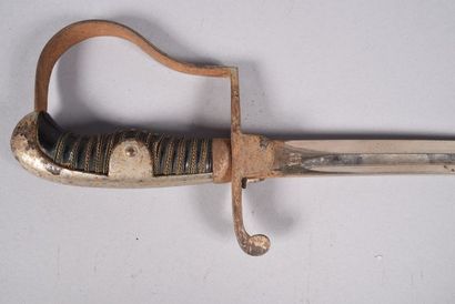 Prusse. Sabre d'officier de fusiliers. Belle...