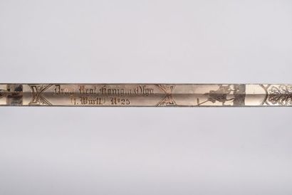 Sabre de cavalerie Wurtembergeois. Sur le...