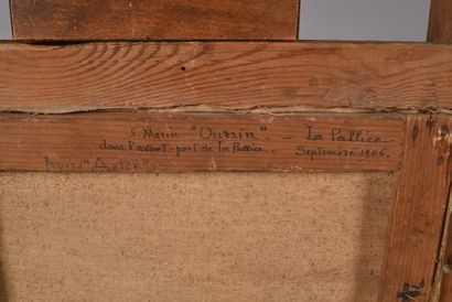 L.E. Charle « le sous-marin Oursin dans l’avant-port...