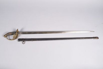 Sabre d’officier d’infanterie prussien sur...