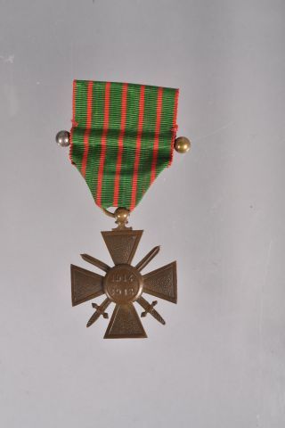 France. Croix de guerre 1914/1918 avec 2...