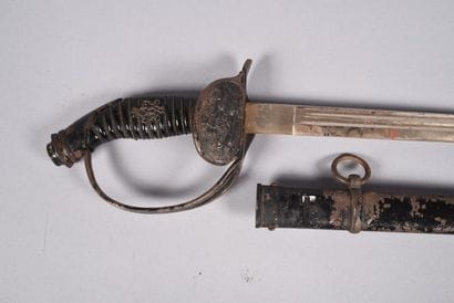 Sabre d’officier d’infanterie prussien sur...