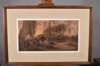 Carl Röchling d’après, « Gravelotte » et...