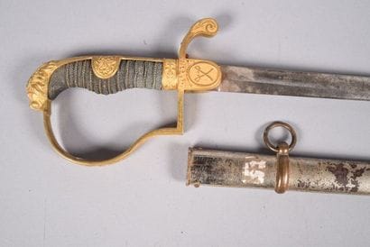 Prusse. Sabre d'officier de dragons ou de...