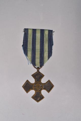Roumanie. Croix de guerre 1914/1919, rub...