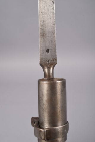 Baïonnette à douille prussienne, bien matriculée...