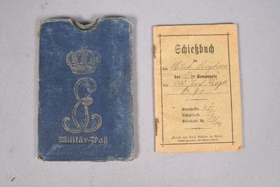 Un livret de tir du IR 91, et un étui cartonné...