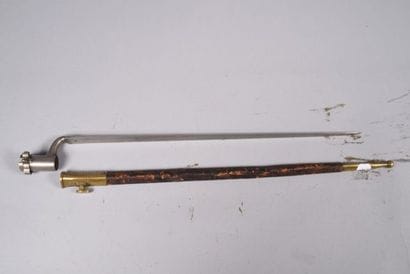 Baïonnette à douille prussienne, bien matriculée...