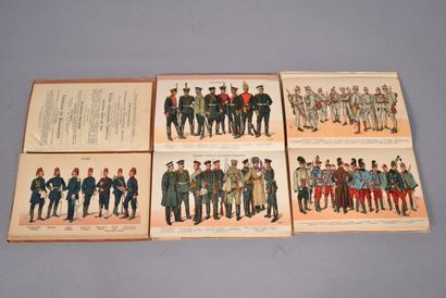 3 fascicules allemands sur les armées russes,...
